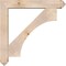 Ekena Millwork Westlake Arts and Crafts Smooth Bracket w/ Offset Brace, Douglas Fir, 7 1/2"W x 46"D x 46"H BKT0806X46X46WTL03SDF - alternate 2